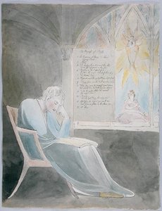 The Progress of Poesy, Design 42 from The Poems of Thomas Gray by William Blake